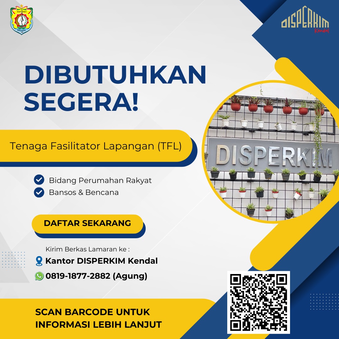 Rekrutmen Tenaga Fasilitator Lapangan Tahun Anggaran 2026